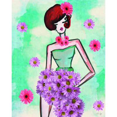 Donna Fleur - reproduction sur toile tendue