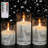 3D Wick Battery Operated Candles with Remote