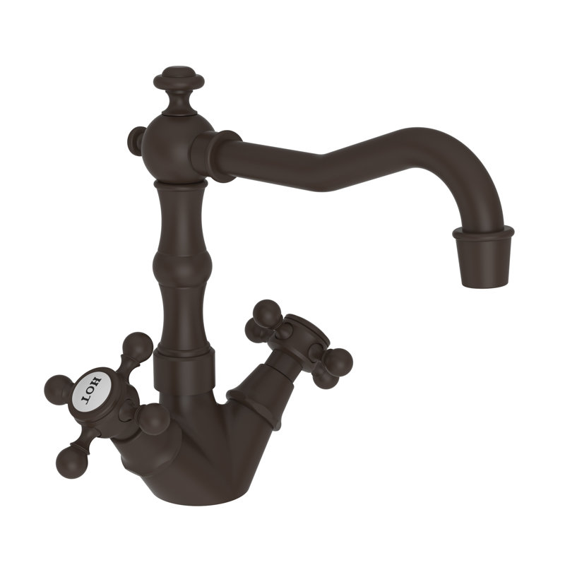 Chesterfield Double Handle Bar Faucet, Oil Rubbed Bronze