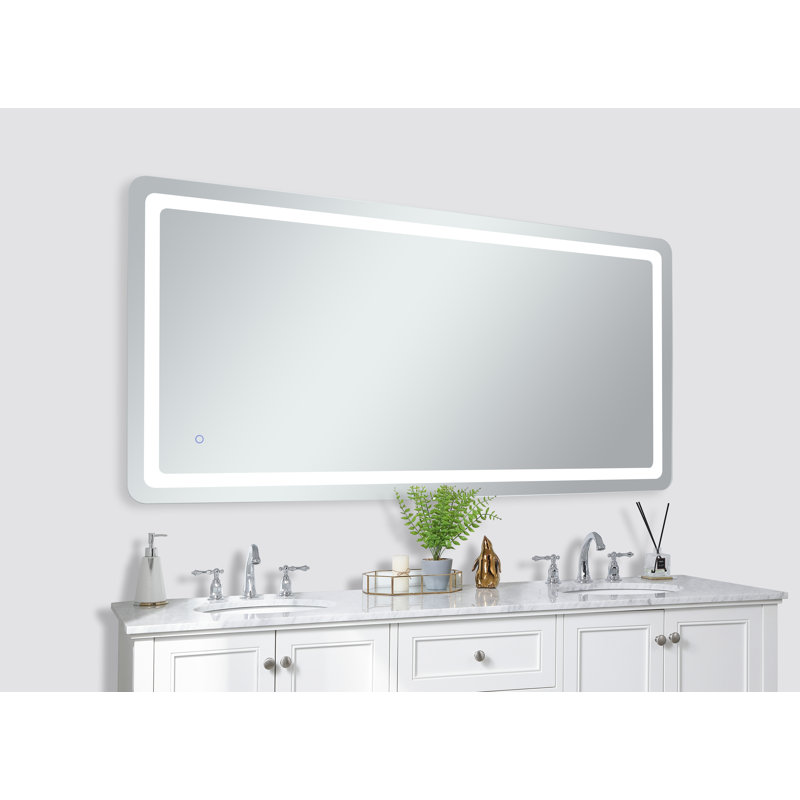 Miroir mural Juliane, Rectangle, 36 po x 72 po