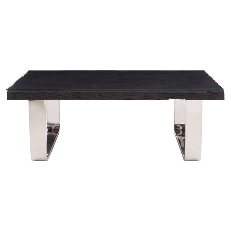 Capella Sled Coffee Table, Black