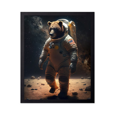 Grizzly Bear Astronaut