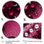 Rose rouge avec gouttes de pluie sur fond noir, impression sur toile-204262697-204262711