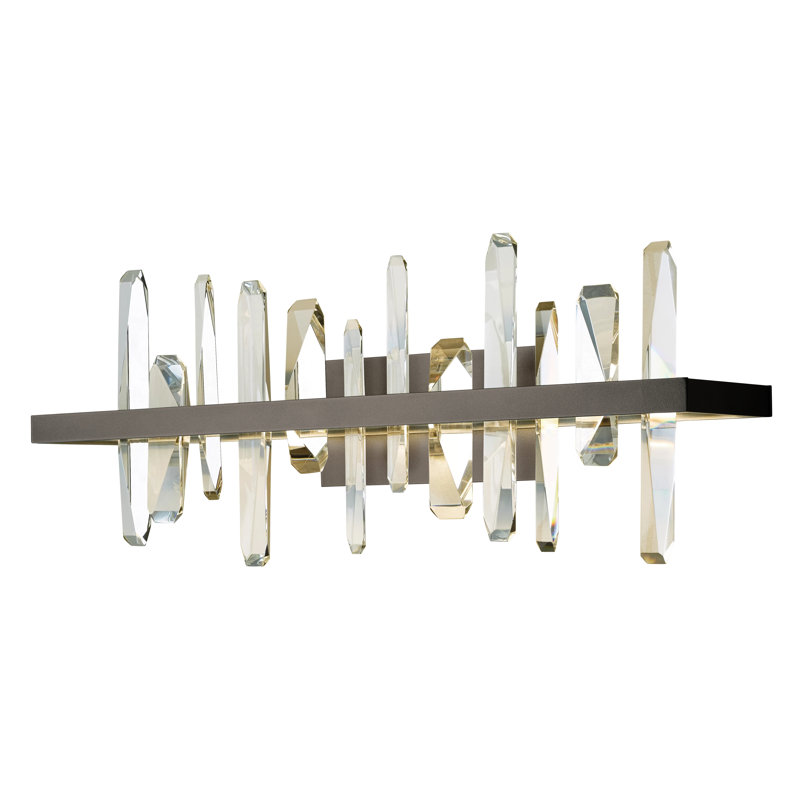 Solitude LED Sconce, Dark Smoke
