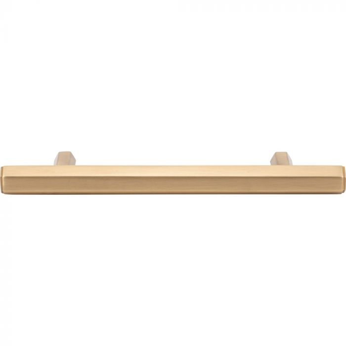 Insignia 3 3/4" Center to Center Bar pull, Satin Brass