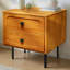 Table de chevet 2 tiroirs Acacia Savana-1887870471