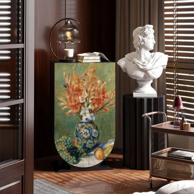 American retro-style four-drawer cabinet