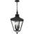 10.625in 3-Light Outdoor Pendant Fixture Clear Water Glass Shade-101230996