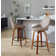 Rebecka Diana Counter Stool - Set Of 2