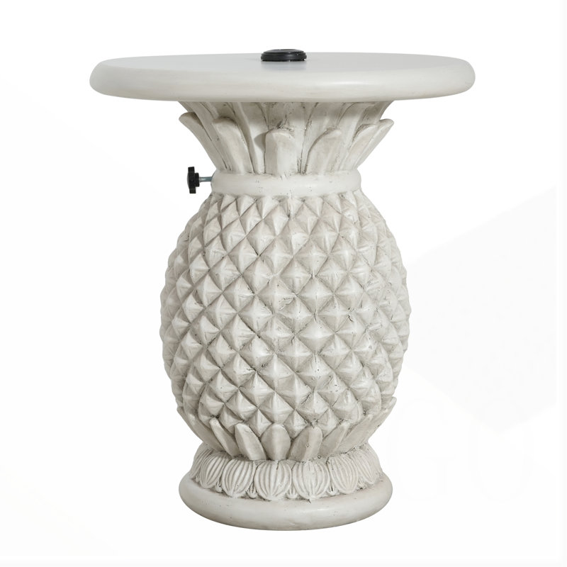 Patio Pineapple-Shaped Magnesium Oxide Umbrella Base
