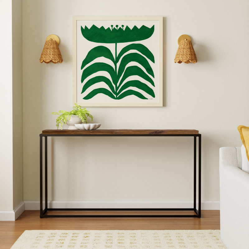 Averly 54'' Solid Wood Top Console Table