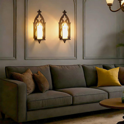 Wall Candle Sconces Set of 2