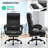 Ergonomic Executive Chair with Footrest and Flip-Up Arms,For Gaming Rooms, Offices, and Meeting rooms-1362444965-1363452469
