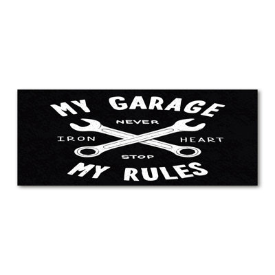 My Garage - Wrapped Canvas Print