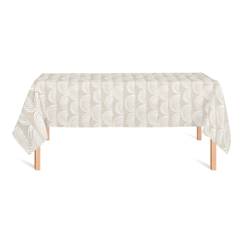 Daschle Moon Pattern Tablecloth
