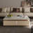 Luxury-lite rectangular marble coffee table-1136545800