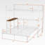 Lit superposé simple au-dessus de double avec bureau intégré Fontenelle par Isabelle & Max ™-108939532