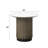 Rectangular End Table, Engineering Marble Top & Light Oak