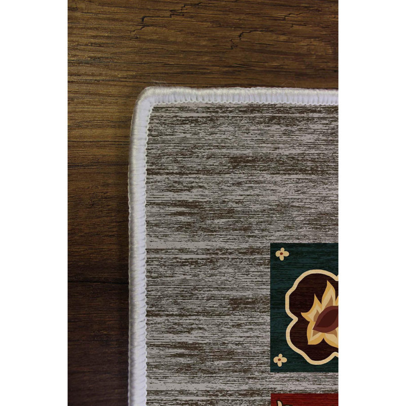 Premium Hall Carpet (3.3 x 9.8 ft), 100% Polyester, 8 mm Pile Height | Antibacterial, Non-Slip PVC Dot Underside, 650 gr/m² | Machine Washable, 3D Digital Printing | Ideal for Living Room & Entryways, Durable & Stylish Design
