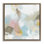 «Pastel Streaks On White Floater», art mural sur toile par June Erica Vess