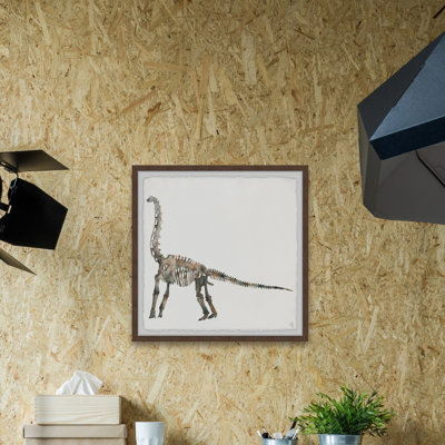 Lily Brachiosaurus Skeleton 1 Piece Single Picture Frame Painting