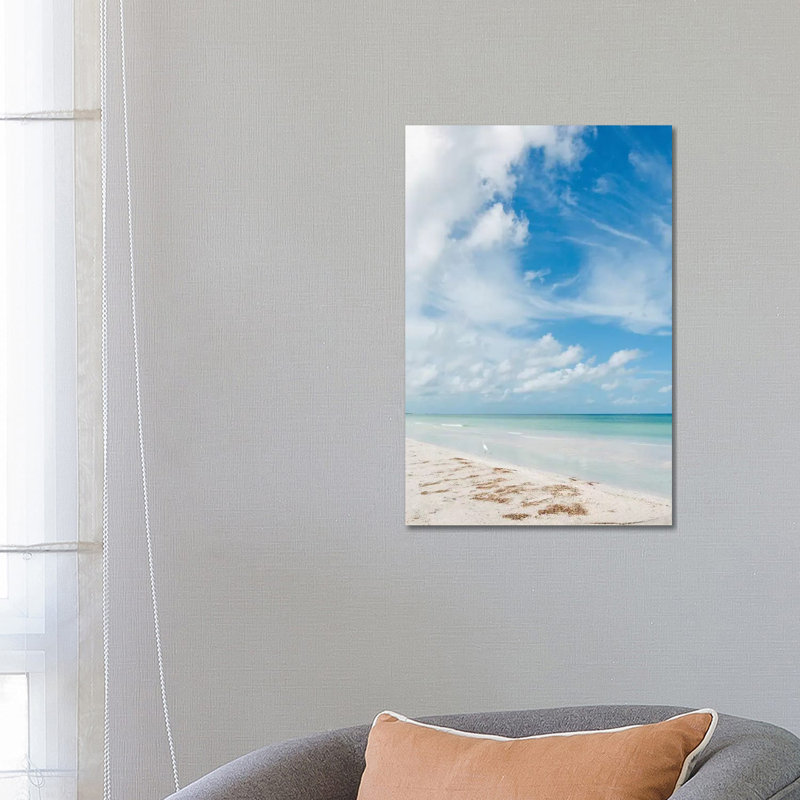 «Florida Ocean View X» par Bethany Young - reproduction de photo, Toile tendue, Pas de tapis, H 26 po x l 18 po x 1,5 po