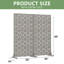 Paravents d'extérieur en métal 60 po x 30 po Wild-123675626-123675623