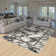 Monaco Series Abrstract Black/Gray/Ivory/Beige Area Rug