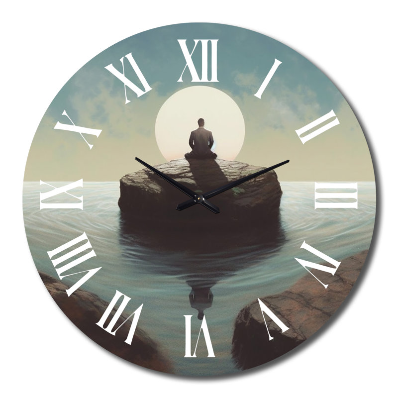 Horloge murale Mindfulness, Grand
