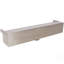 Fontaine de piscine, déversoir pour descente transparente de décoration de piscine, fontaine en cascade pour étang de jardin extérieur, acier inoxydable 17,7 po