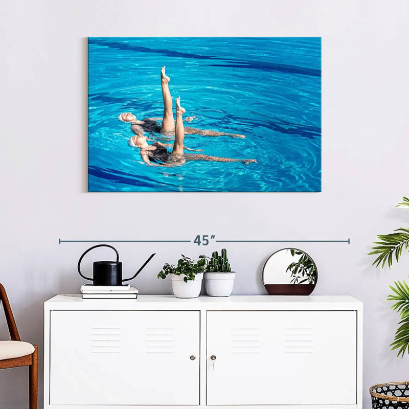 Sireci Synchronized Swimmers, 24" H x 36" W