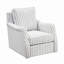 Fauteuil pivotant rembourré Elegance Comfort