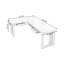 Bureau d'angle moderne et simple en L avec tiroirs-386246072-386246075
