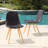 Dining Chair (2) - Heat Transfer Legs Enhance Patio, Pool, Veranda, Garden Outdoors And Iron Frame, 2 With Outdoor Seating For Poolside, Iron-879419915