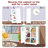 Freestanding Bathroom Storage Cabinet With Open Storage Kitchen Pantry Cabinet With Doors