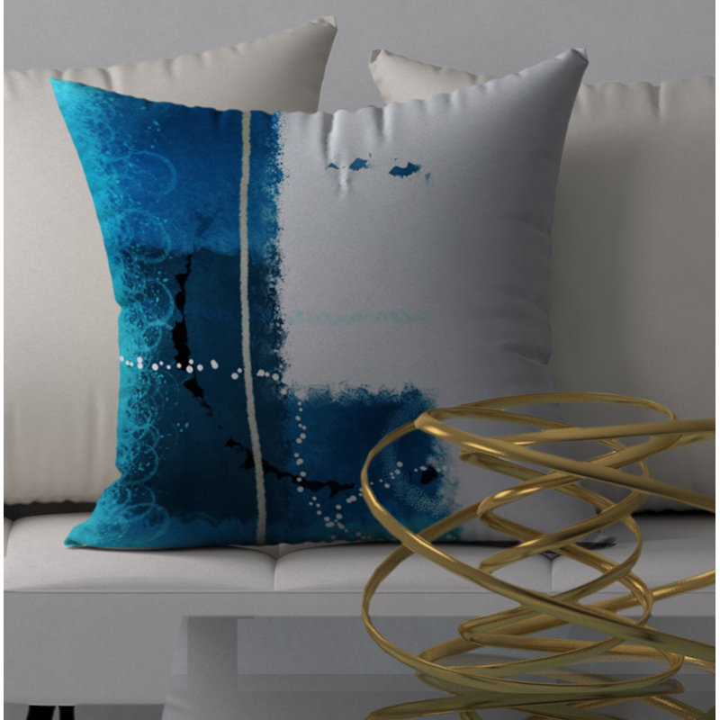 Housse de coussin décoratif carrée tasty a1, 24 po x 24 po
