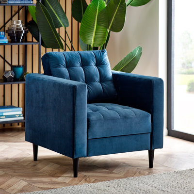 Jodi Velvet Armchair