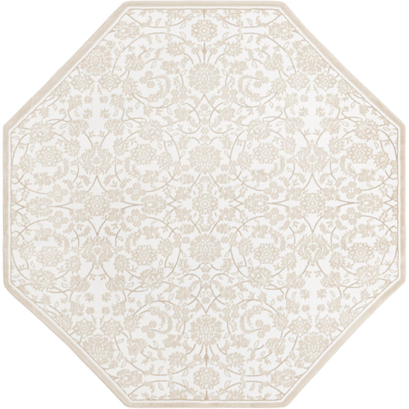 Emigdio Oriental Indoor Rug, Octagon 7'10"