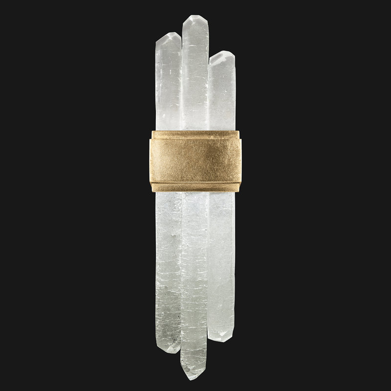 Lior 2 - Light Flush Mounted Sconce, 3000, Gold, 16.5" H x 5" W x 4" D