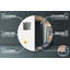 Huldar Glass Flat Wall Mirror