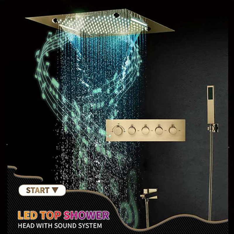 Thermostatic All-In-One Kit with Rough in-Valve