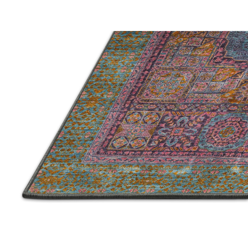 Tapis abstrait 4186, Rectangle 3 pi x 5 pi