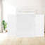 Lit mezzanine simple multifonctionnel avec rangement, fabrication en bois massif, design moderne pour maison familiale