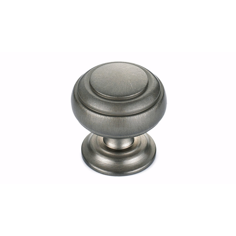 Expression 1 1/4" Diameter Mushroom Knob, Brushed Nickel