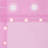 Eclipse Starlight Light Up Sheer Hookless Grommet Curtain, Curtain Lights with Remote Control, Bedroom Curtain, Room Divider or Outdoor Patio, 1 Panel, 84 In Long x 52 In Wide Curtain, Pink-92565248-92565251