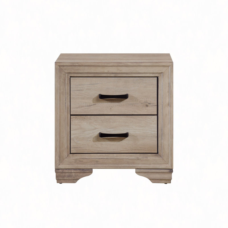 Table de chevet, table de chevet en mélamine 1 pièce