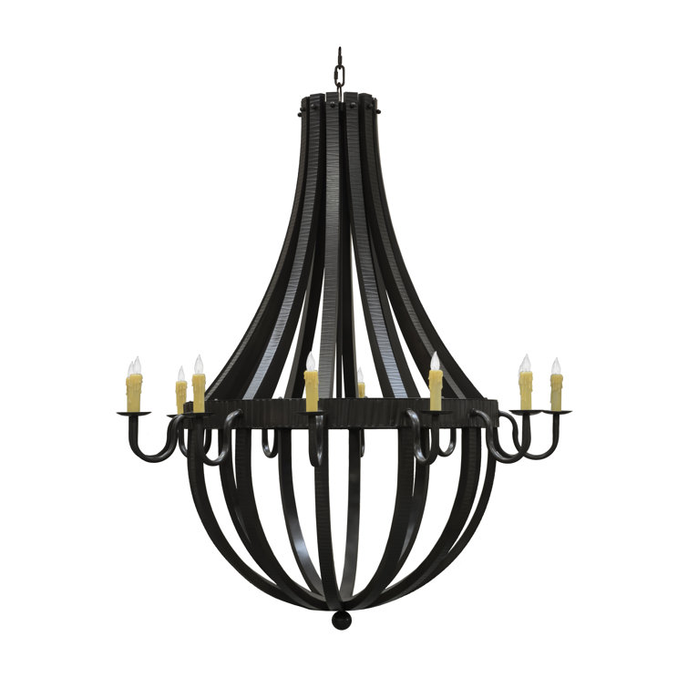 12 - Light Dimmable Empire Chandelier