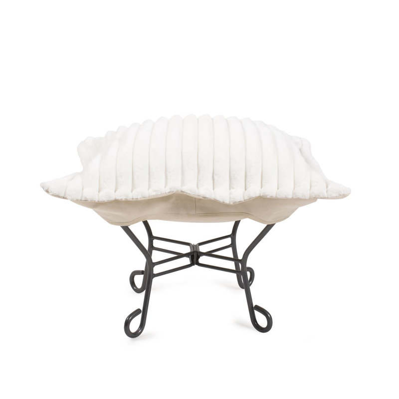 Repose-pieds Puff Shar Pei, Blanc