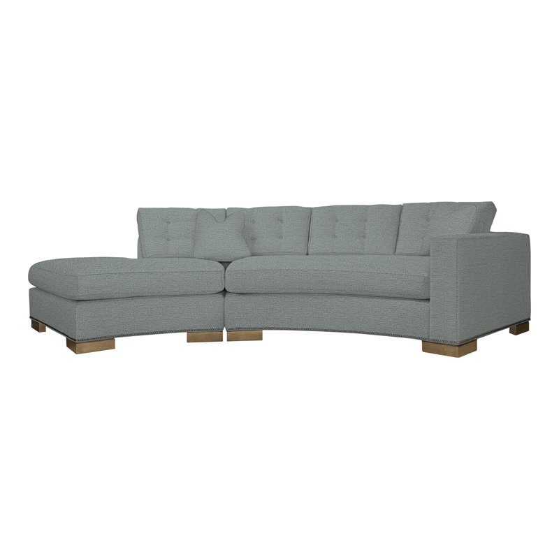 Canapé modulaire 2 pièces Michael Weiss, Cobalt Tuck, Hampton