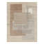 Art Deco Hand Knotted Wool Geometric Area Rug-1231331372